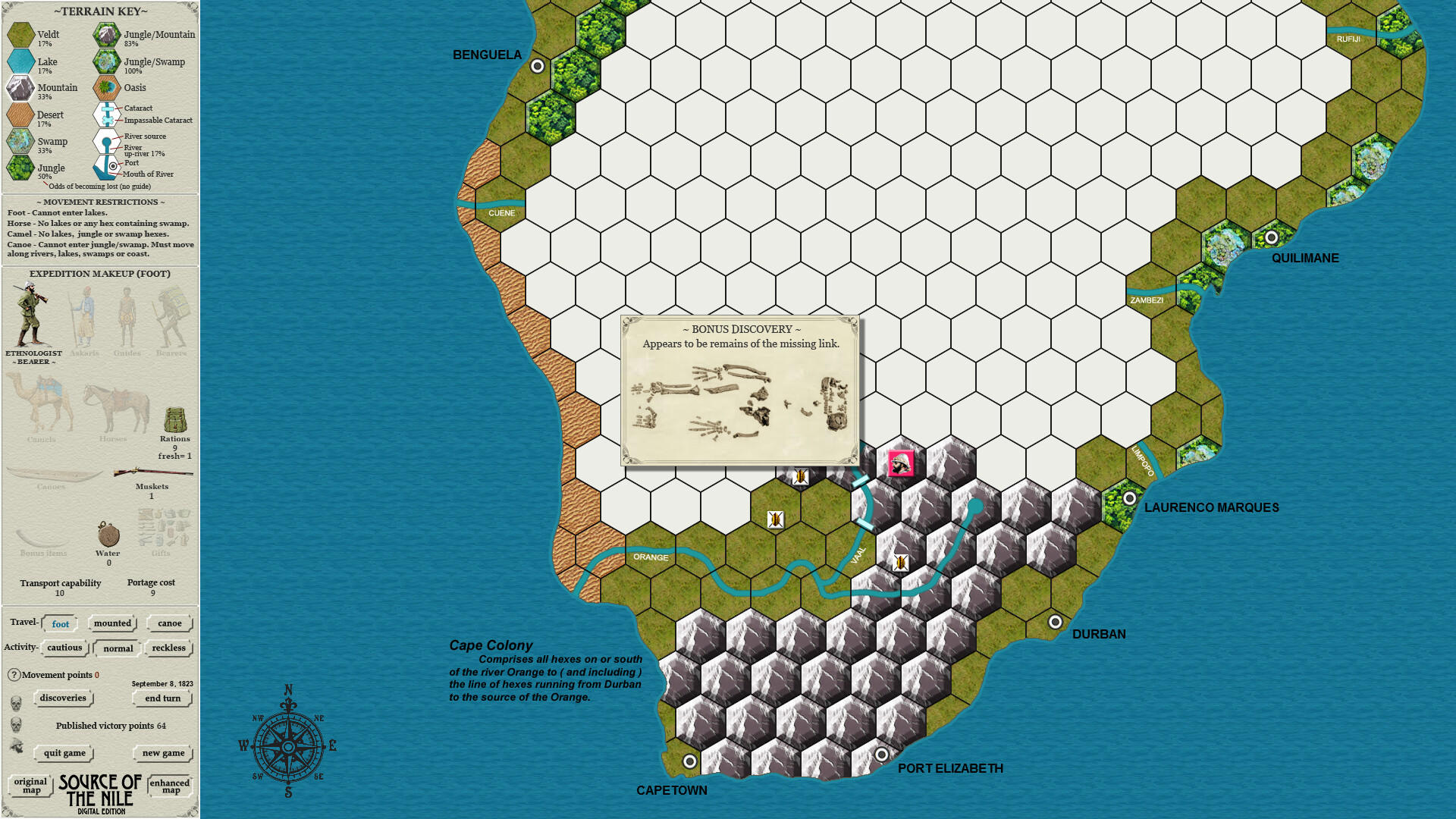 Source of the Nile Digital Edition Game Screenshot