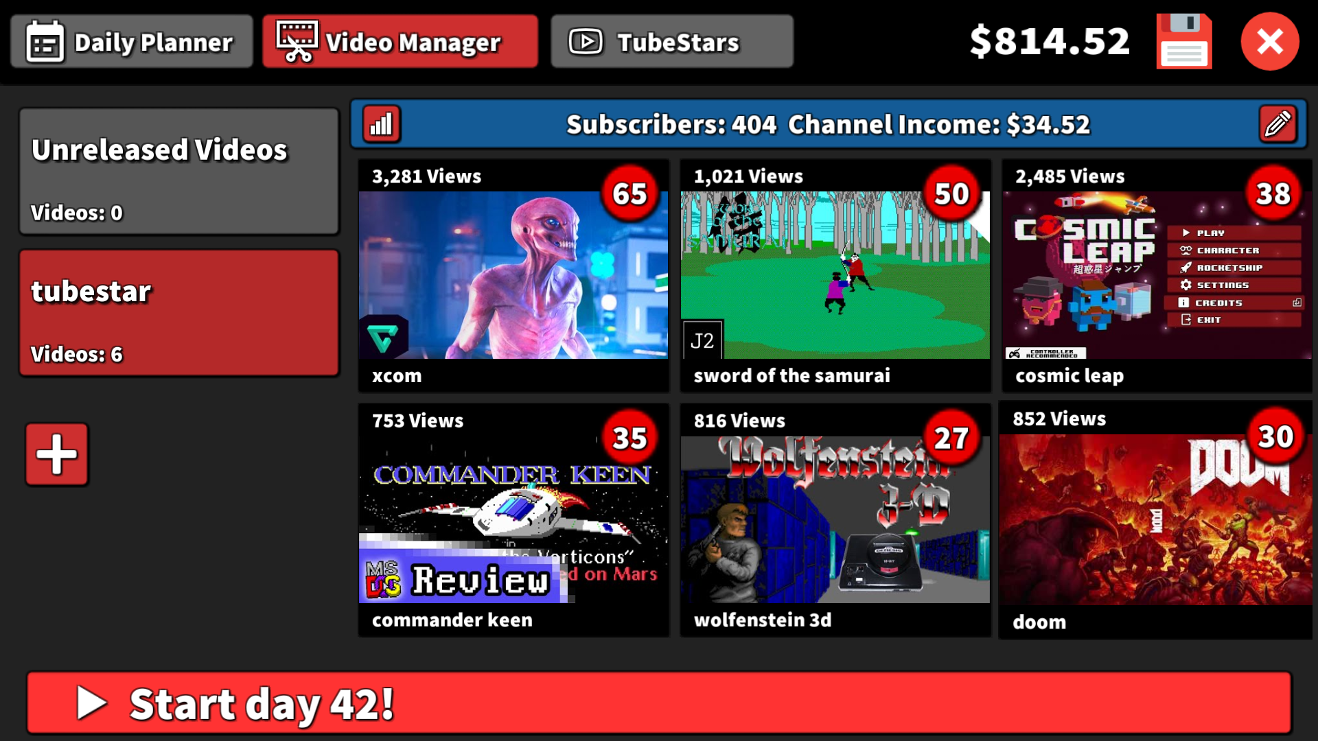 TubeStar ภาพหน้าจอเกม