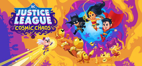 Banner of DC's Justice League: Cosmic Chaos 