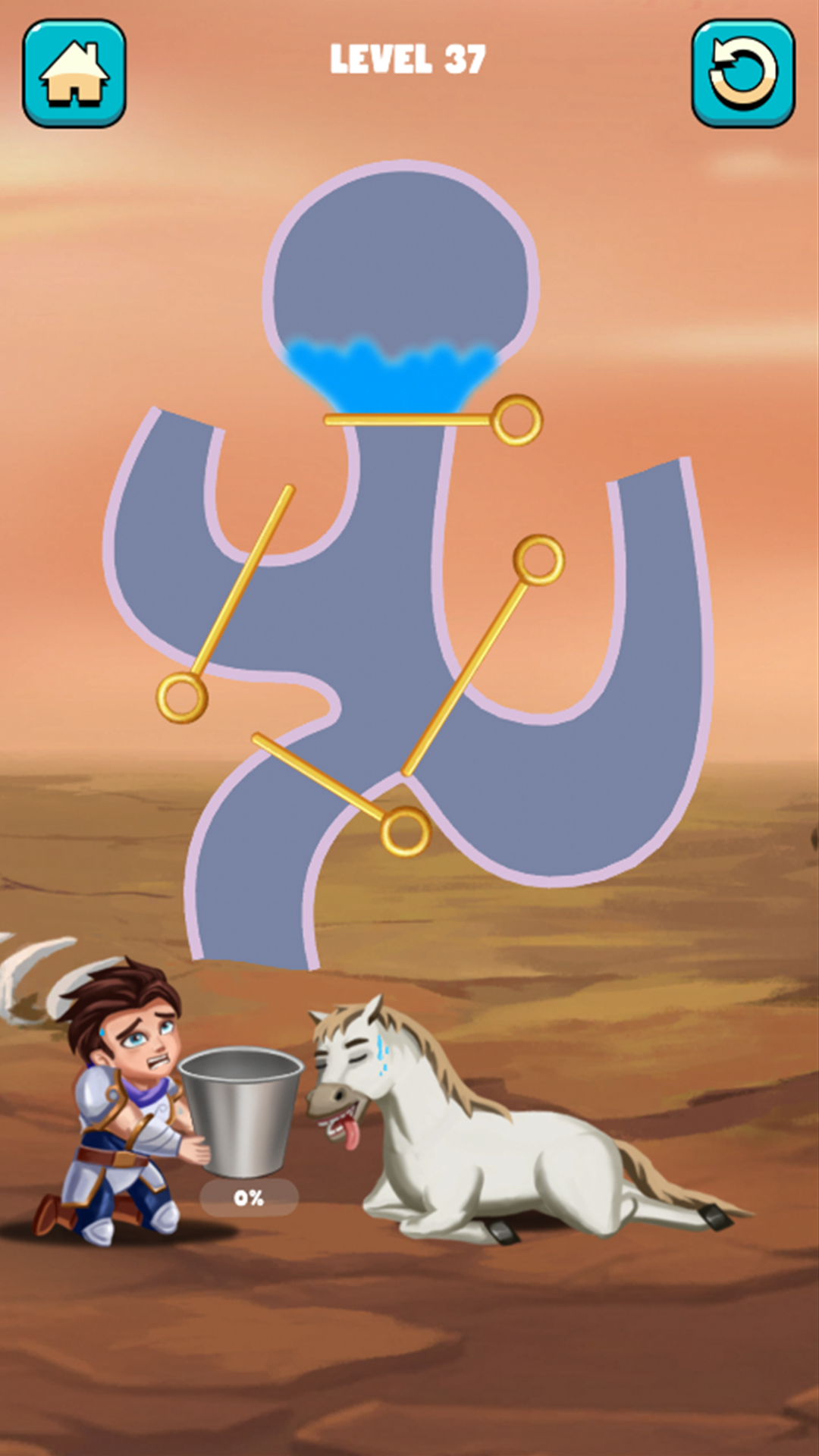 Hero Pin: Adventure Story Game Screenshot