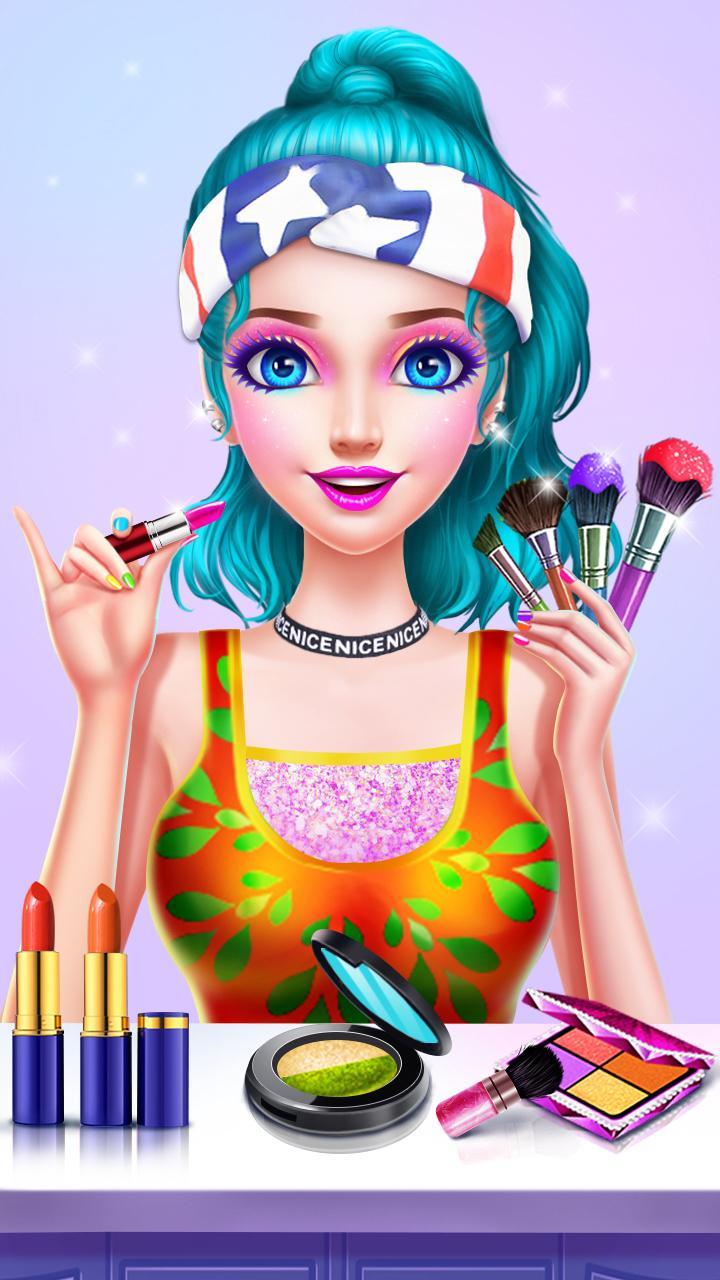 Dressup Yoga Girl: Makeover Game Screenshot