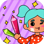 Livros de colorir para meninas adultas versão móvel andróide iOS apk baixar  gratuitamente-TapTap