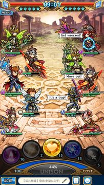 Unison League 遊戲截圖