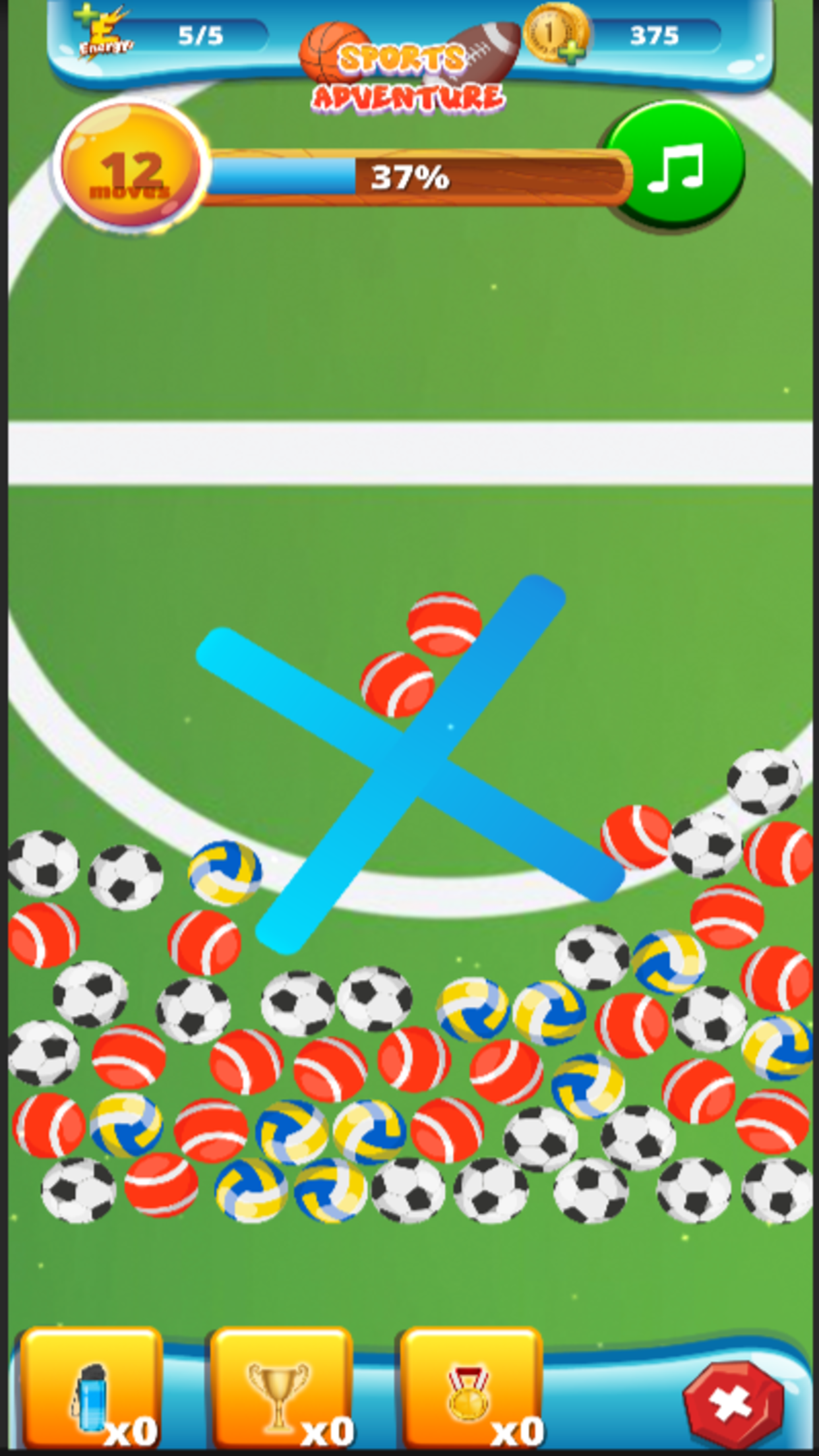 Captura de Tela do Jogo Sports Adventure