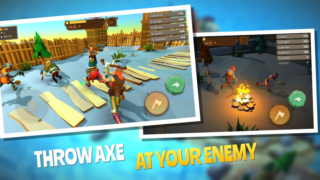 Screenshot of AXE.IO - Survival Battleground