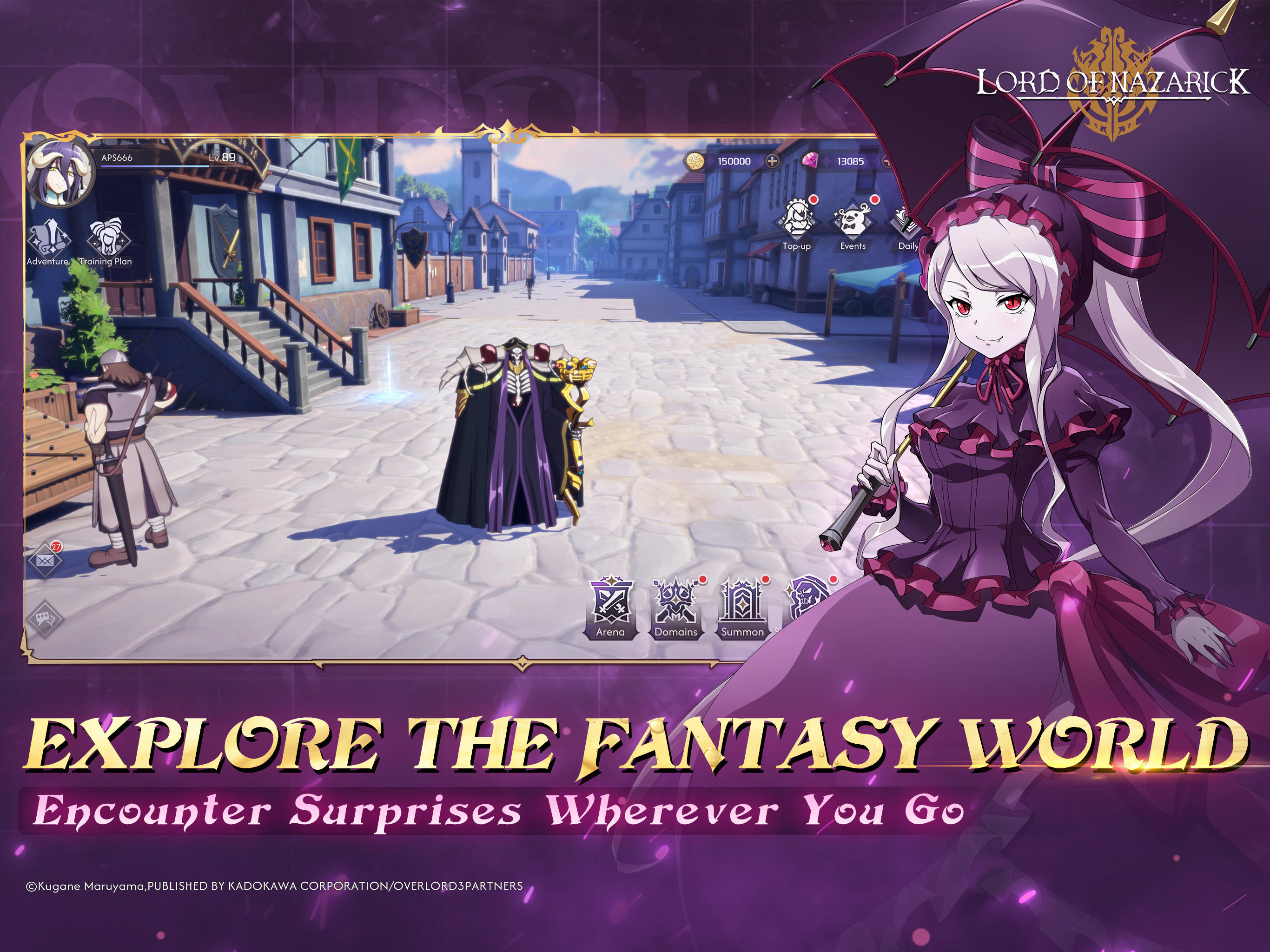 Lord of Nazarick Game Screenshot