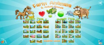 Farm Animal Puzzles Game 게임 스크린샷