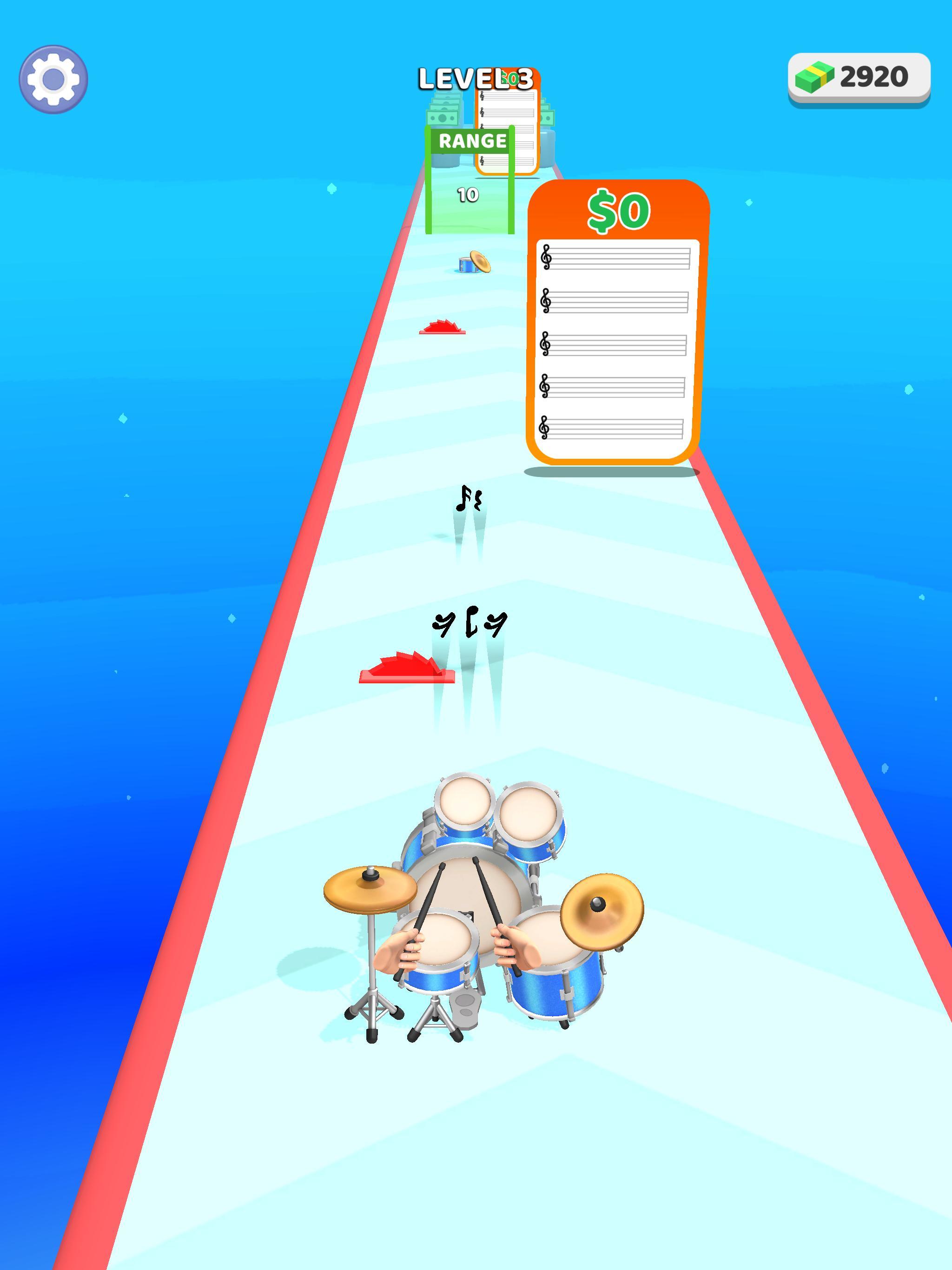 Drum Shooter 게임 스크린샷