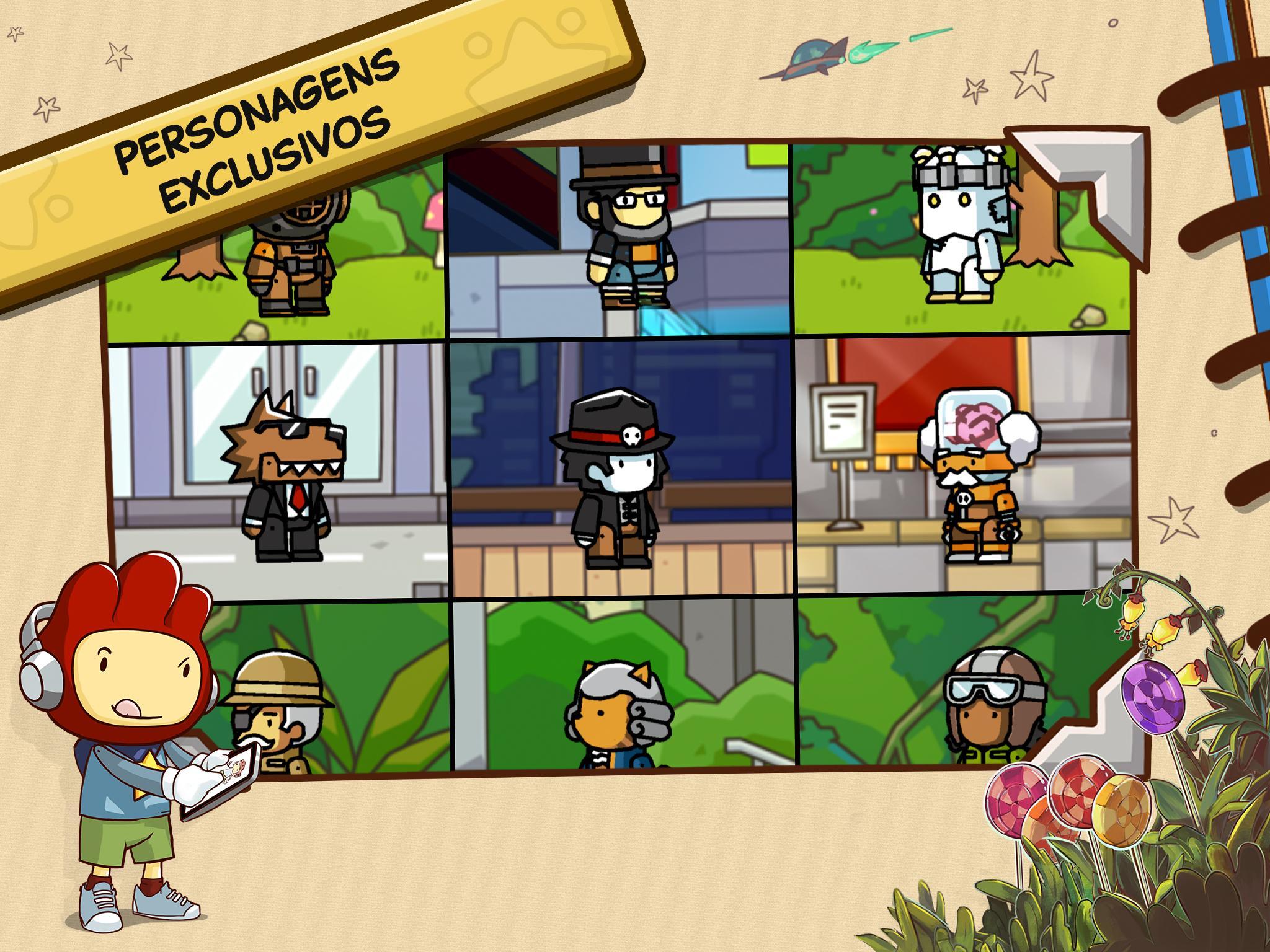 Captura de Tela do Jogo Scribblenauts Unlimited