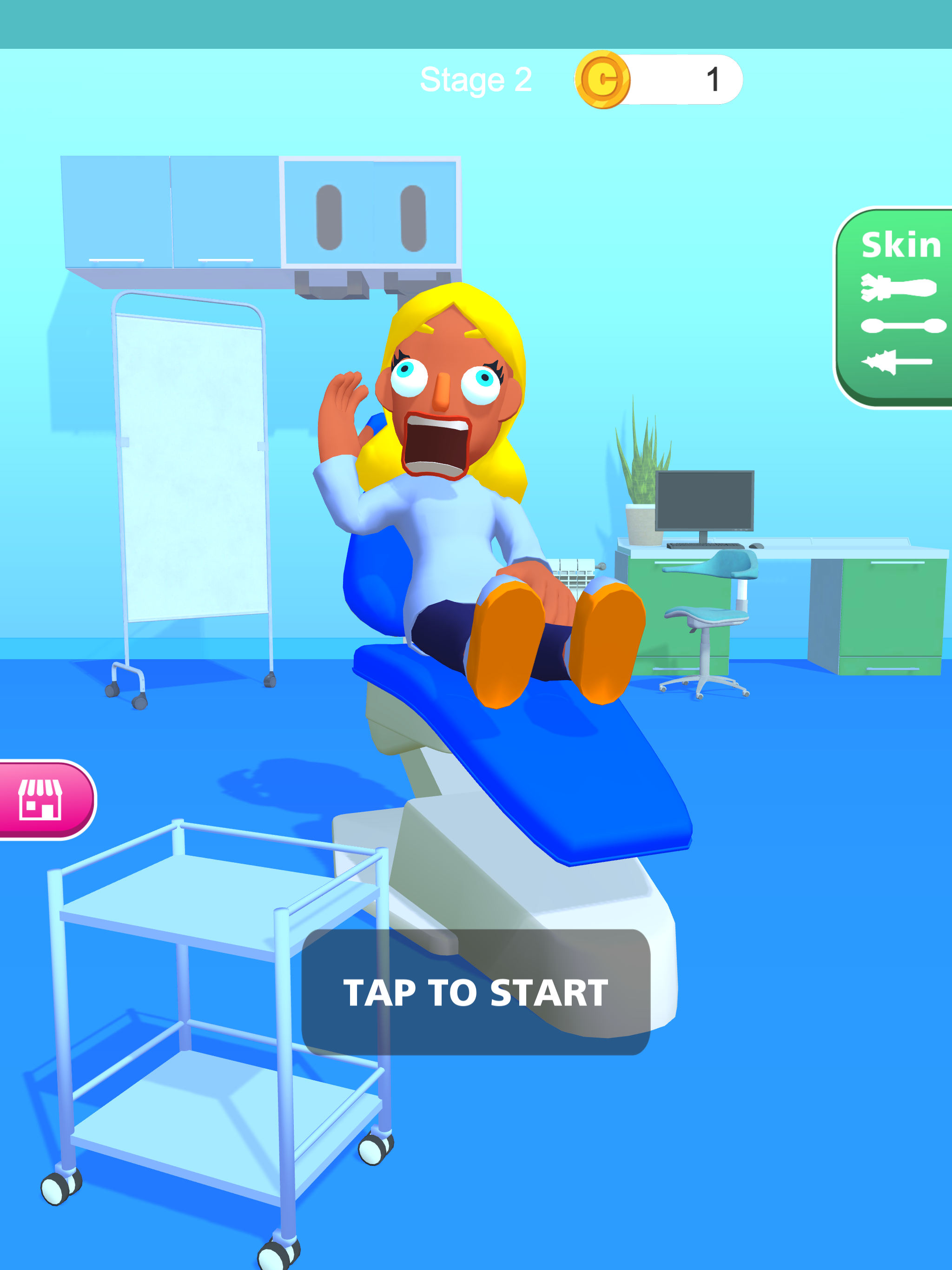 Earwax Clinic Game Screenshot