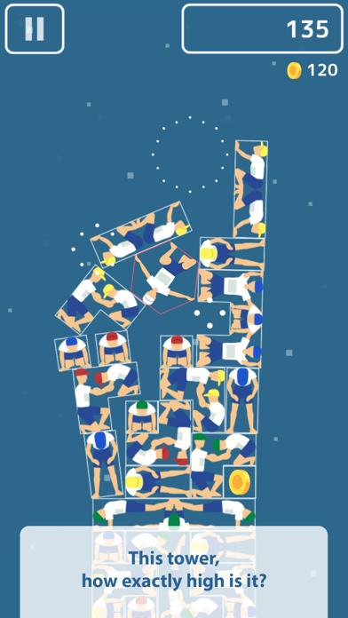 Human Tower. Game Screenshot