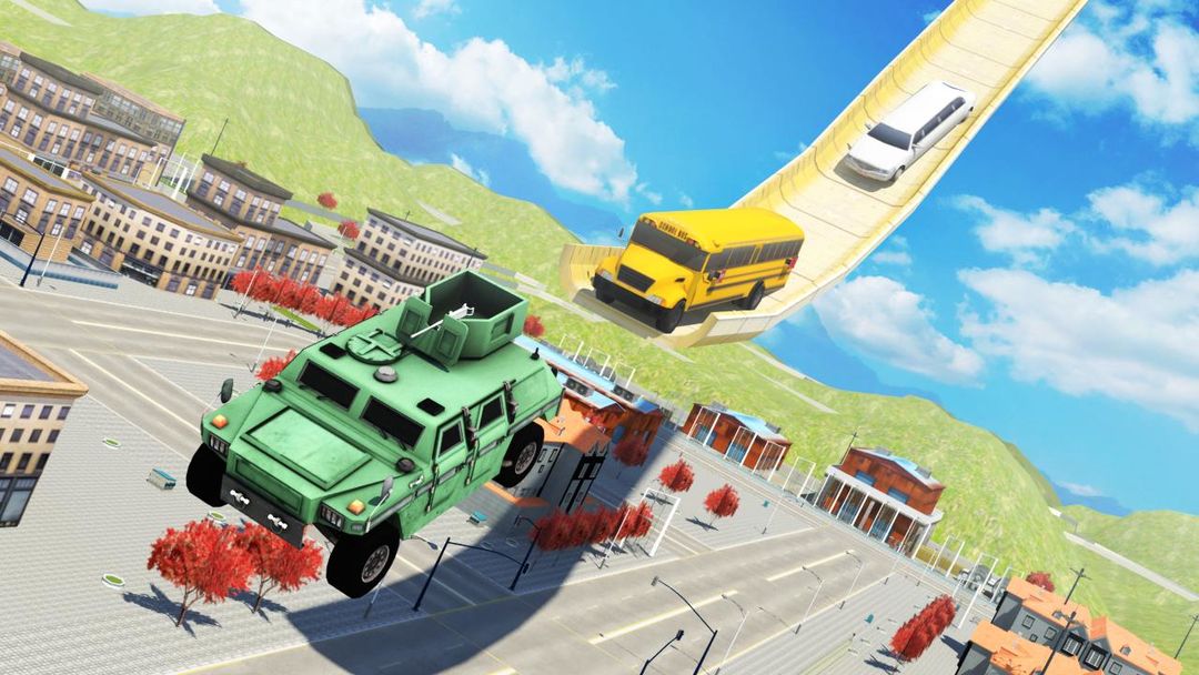 Mega Ramp: Free Impossible Stunts screenshot game
