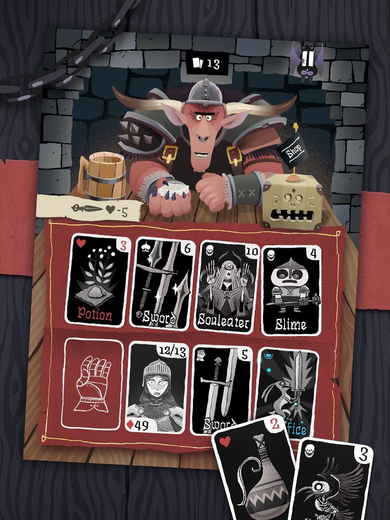Screenshot of Card Crawl