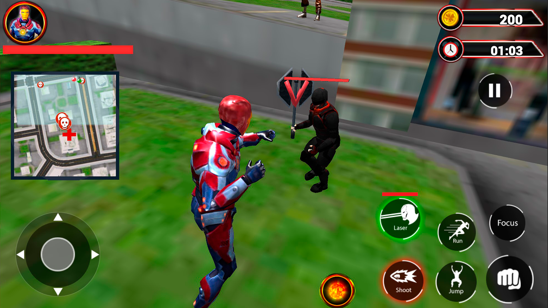Screenshot 3 of Iron Fighting: Superhero 