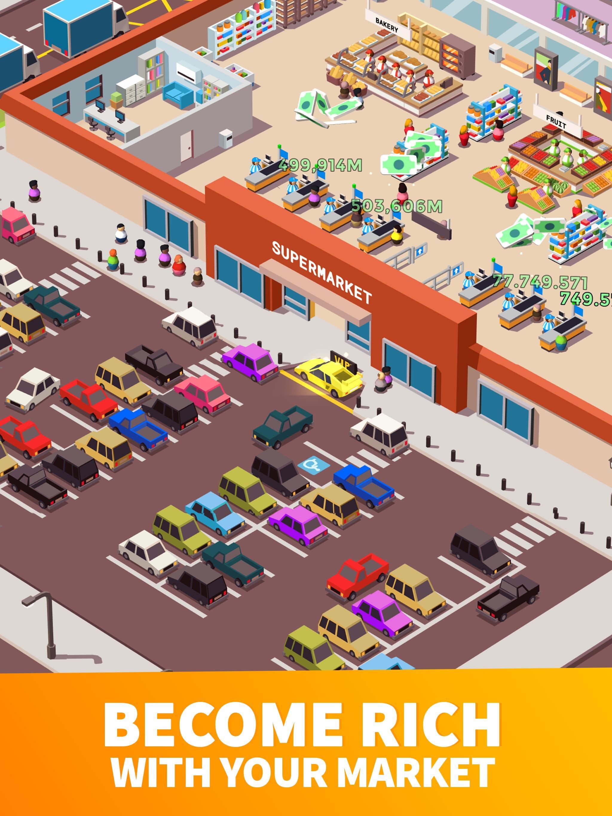 Screenshot of Idle Supermarket Tycoon－Shop