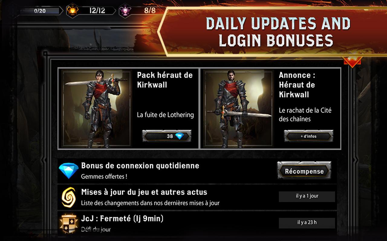 Heroes of  Dragon Age Game Screenshot
