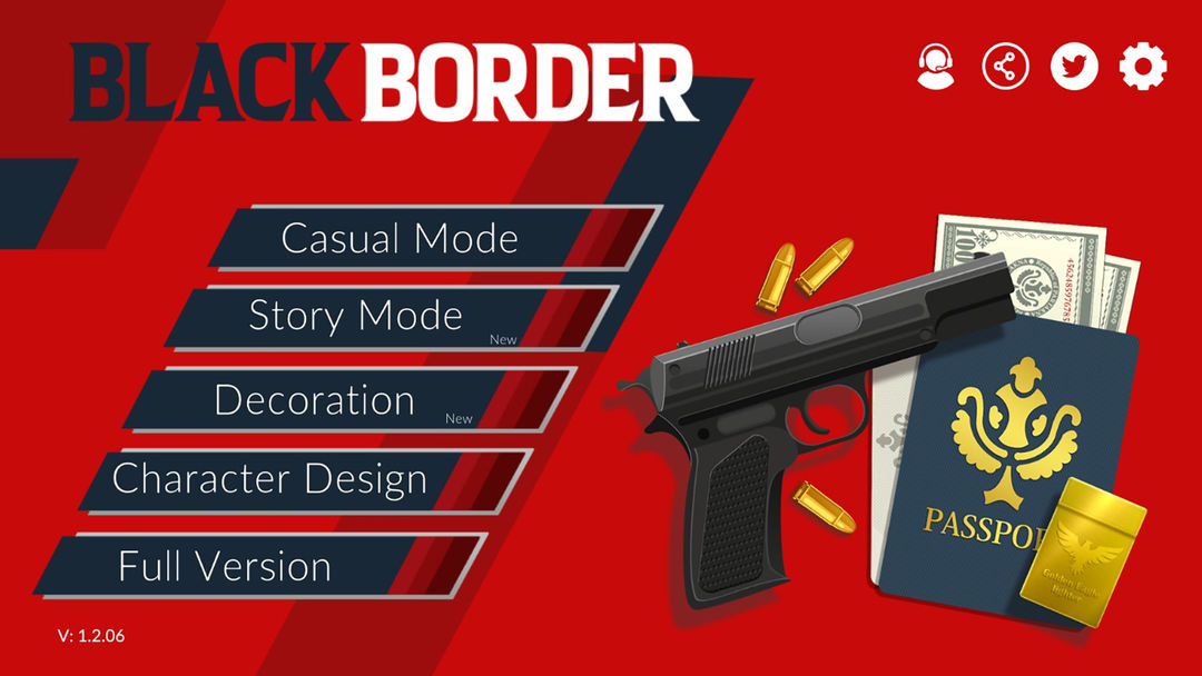 Black Border Patrol Sim (Demo) 게임 스크린 샷