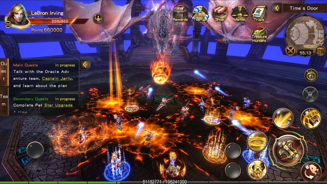 Screenshot of Dragon Revolt - Classic MMORPG