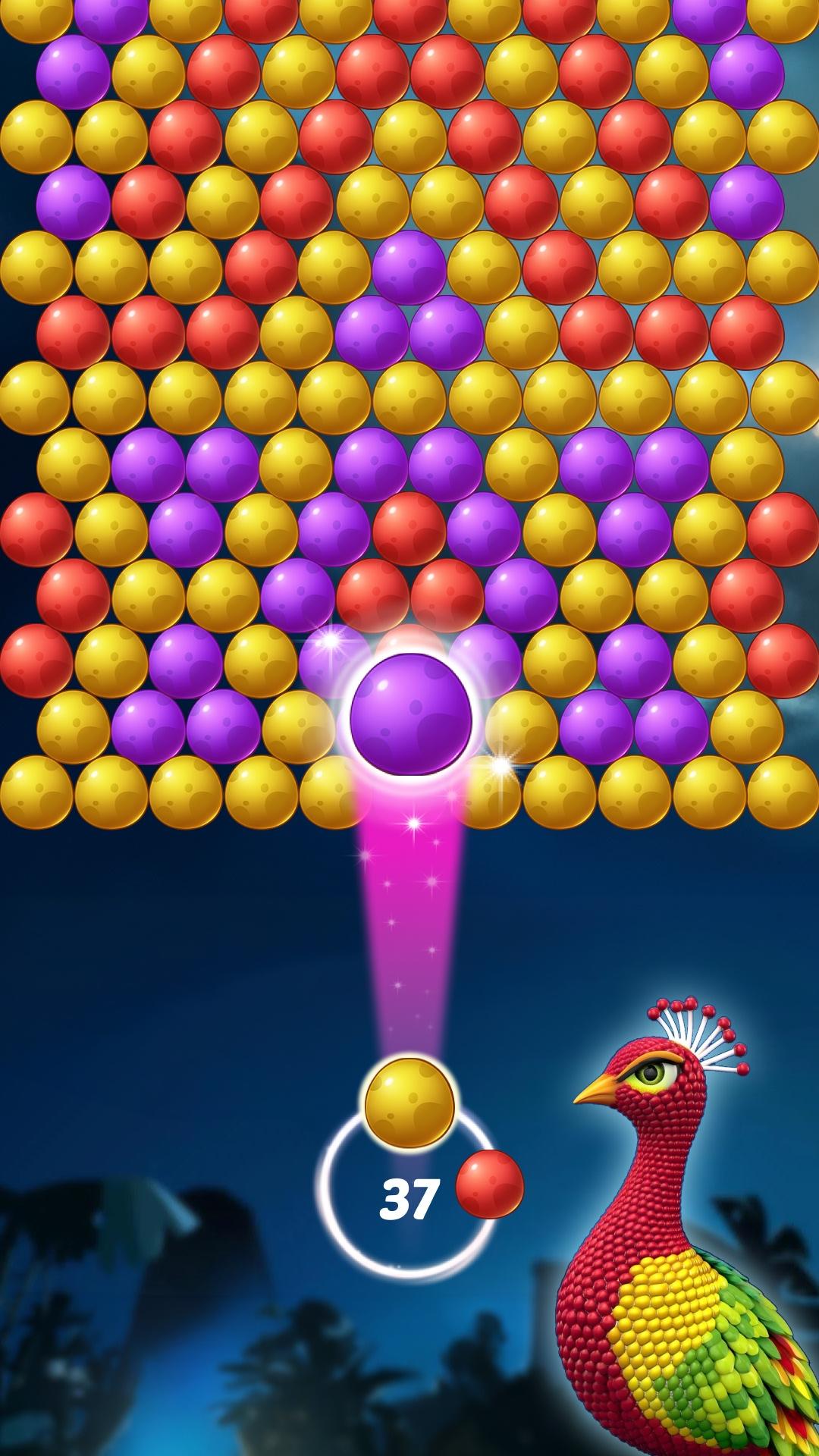 Bubble Shooter 2 Game Screenshot