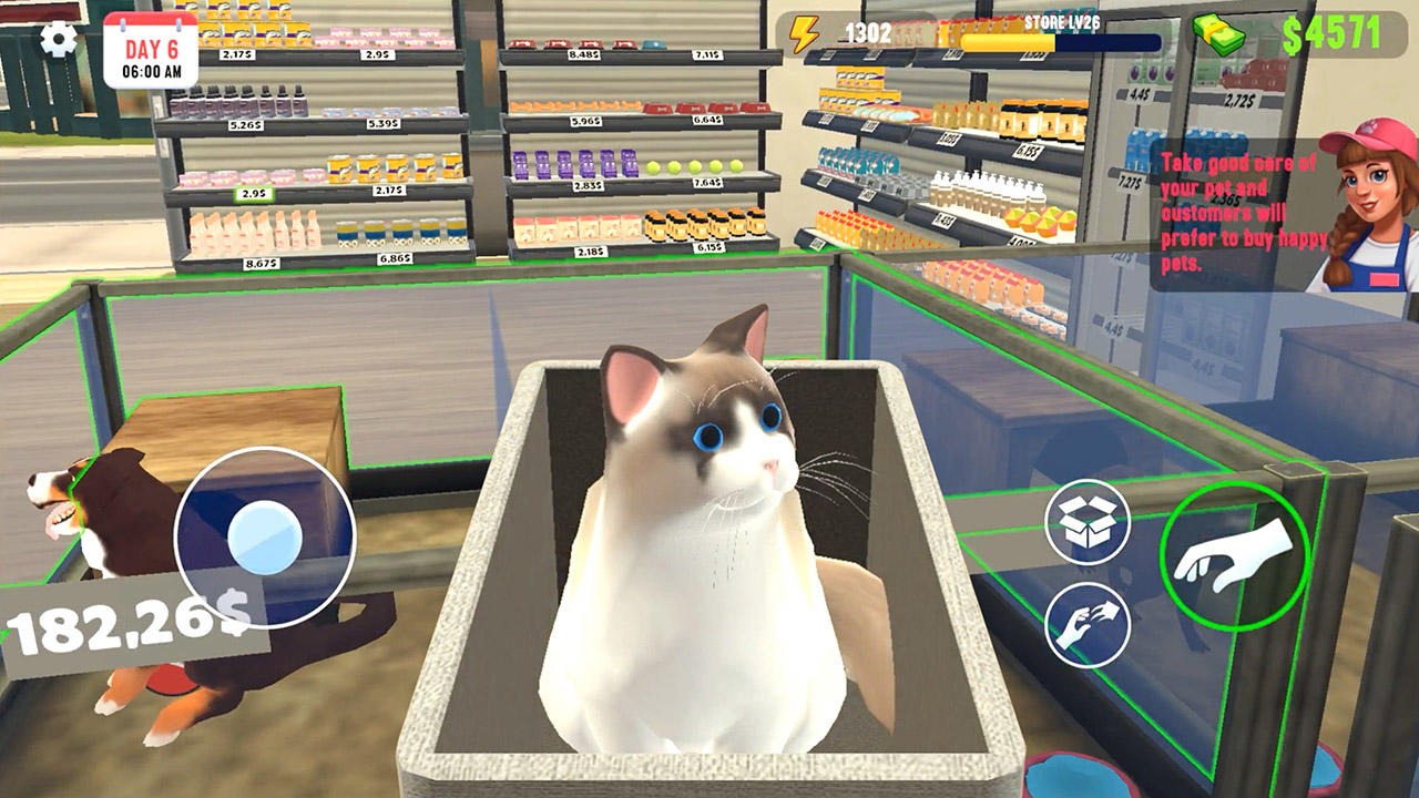 Pet Paradise - Shop Simulator 게임 스크린샷