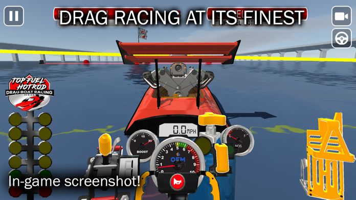 Hotrod: Speed Boat Racing Game ภาพหน้าจอเกม