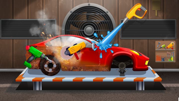 Screenshot 1 of Kids Garage: Toddler car games 1.44.2