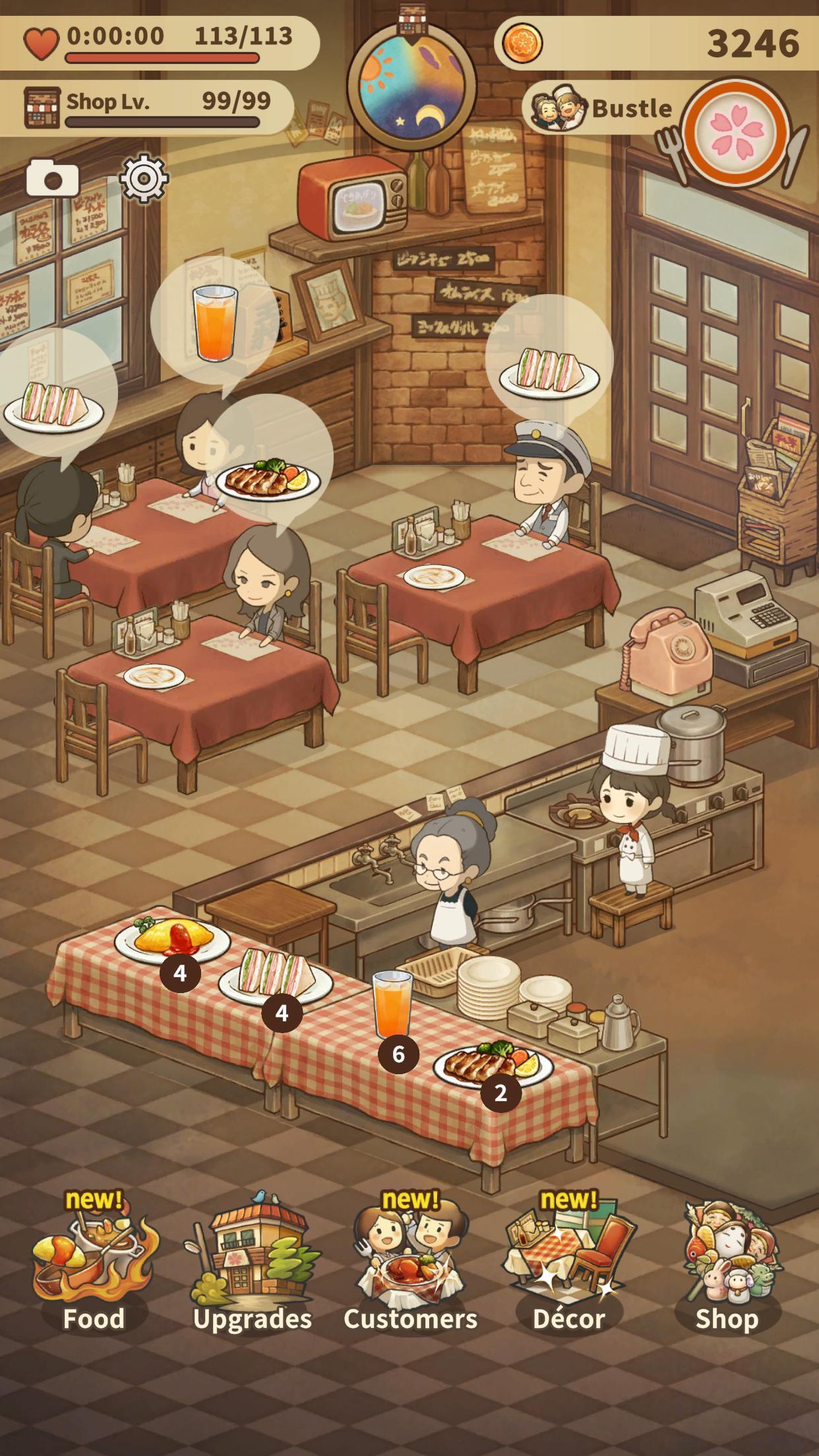 Hungry Hearts Restaurant Game Screenshot