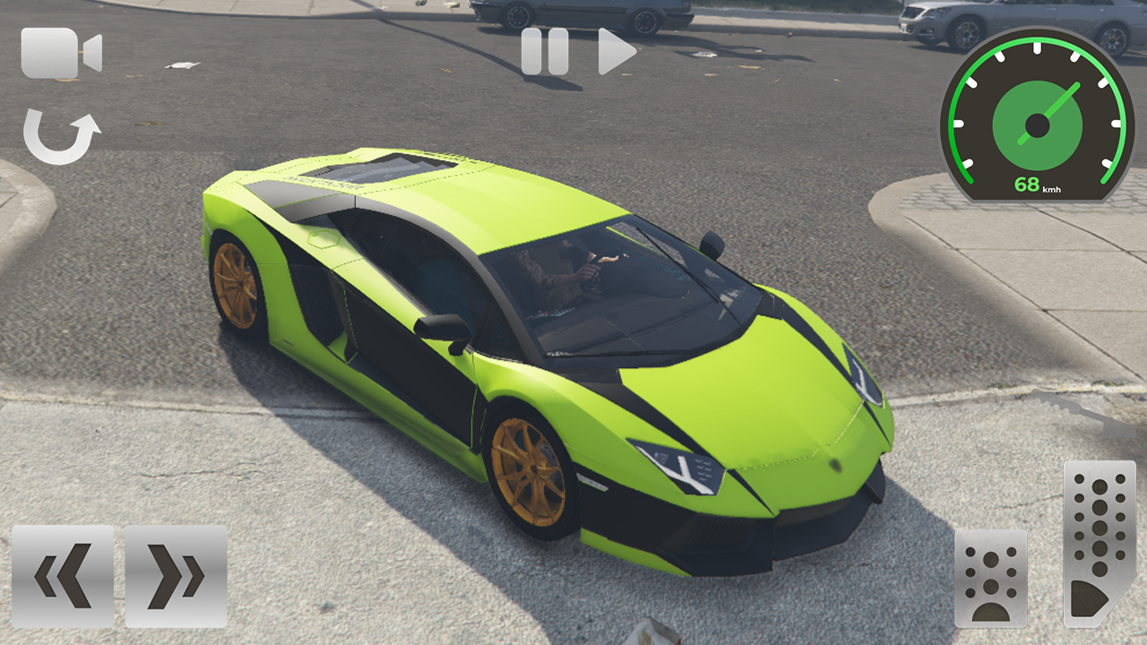 Ultimate Lambo: Aventador City ゲームのスクリーンショット