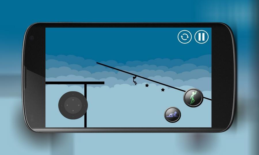 Screenshot 2 of Stickman Parkour 1.0