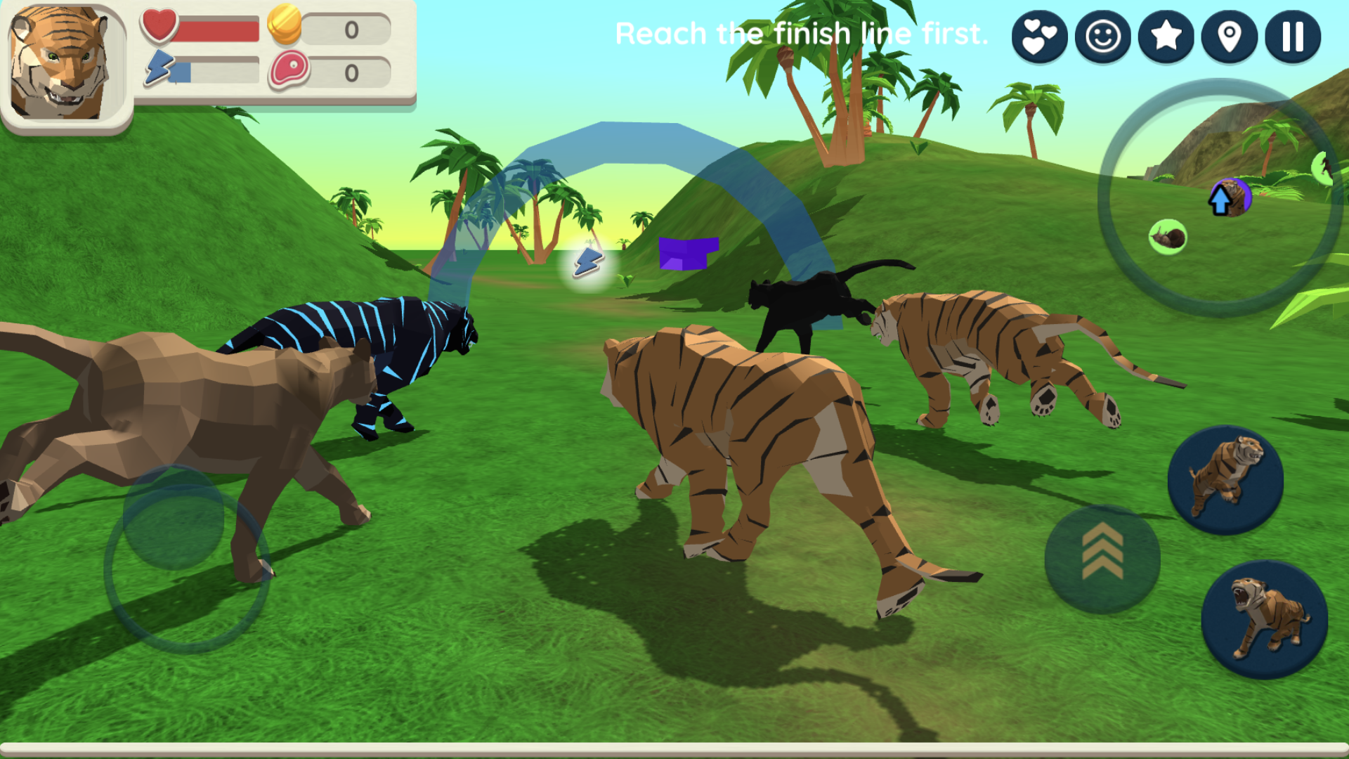 Tiger Simulator 3D Game Screenshot