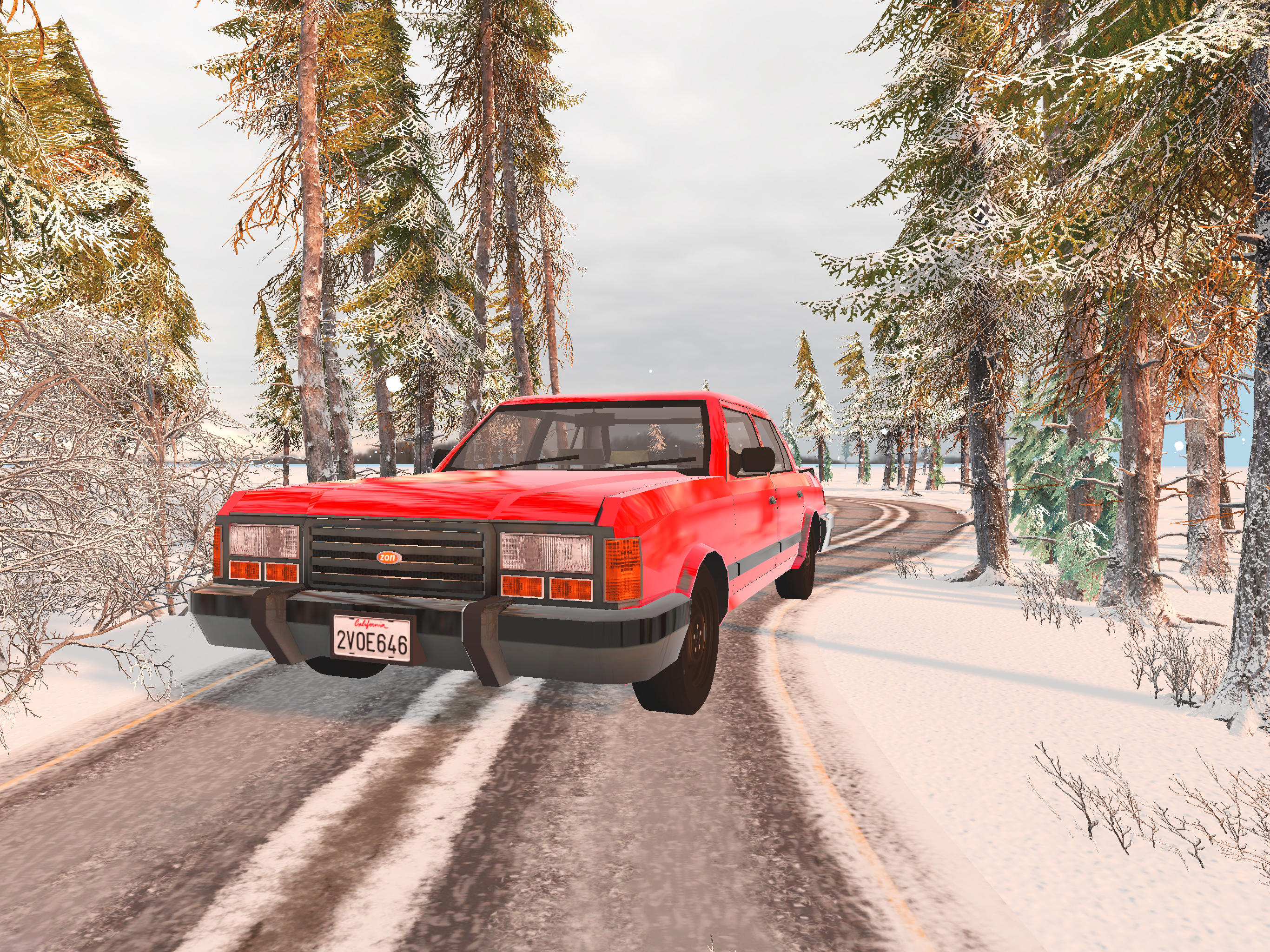 Frozen City Survival Simulator Game Screenshot