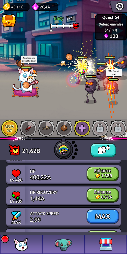 Screenshot 5 of Chaos & Cats : Idle 