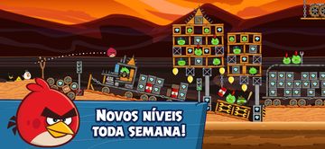 Captura de Tela do Jogo Angry Birds Friends