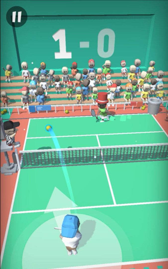 Screenshot of Ultimate Tennis Game: 3d sports games