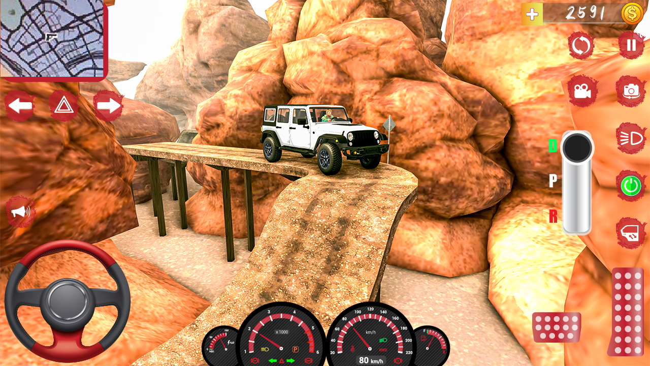 Mud Jeep Mud Driving Simulator Game Screenshot