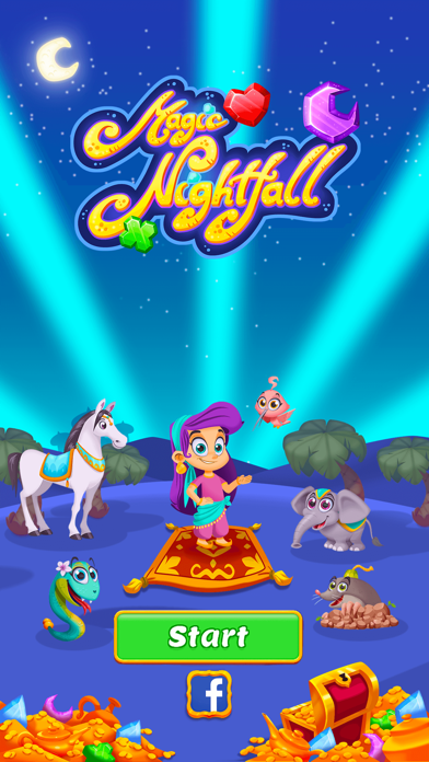 Magic Nightfall ゲームのスクリーンショット