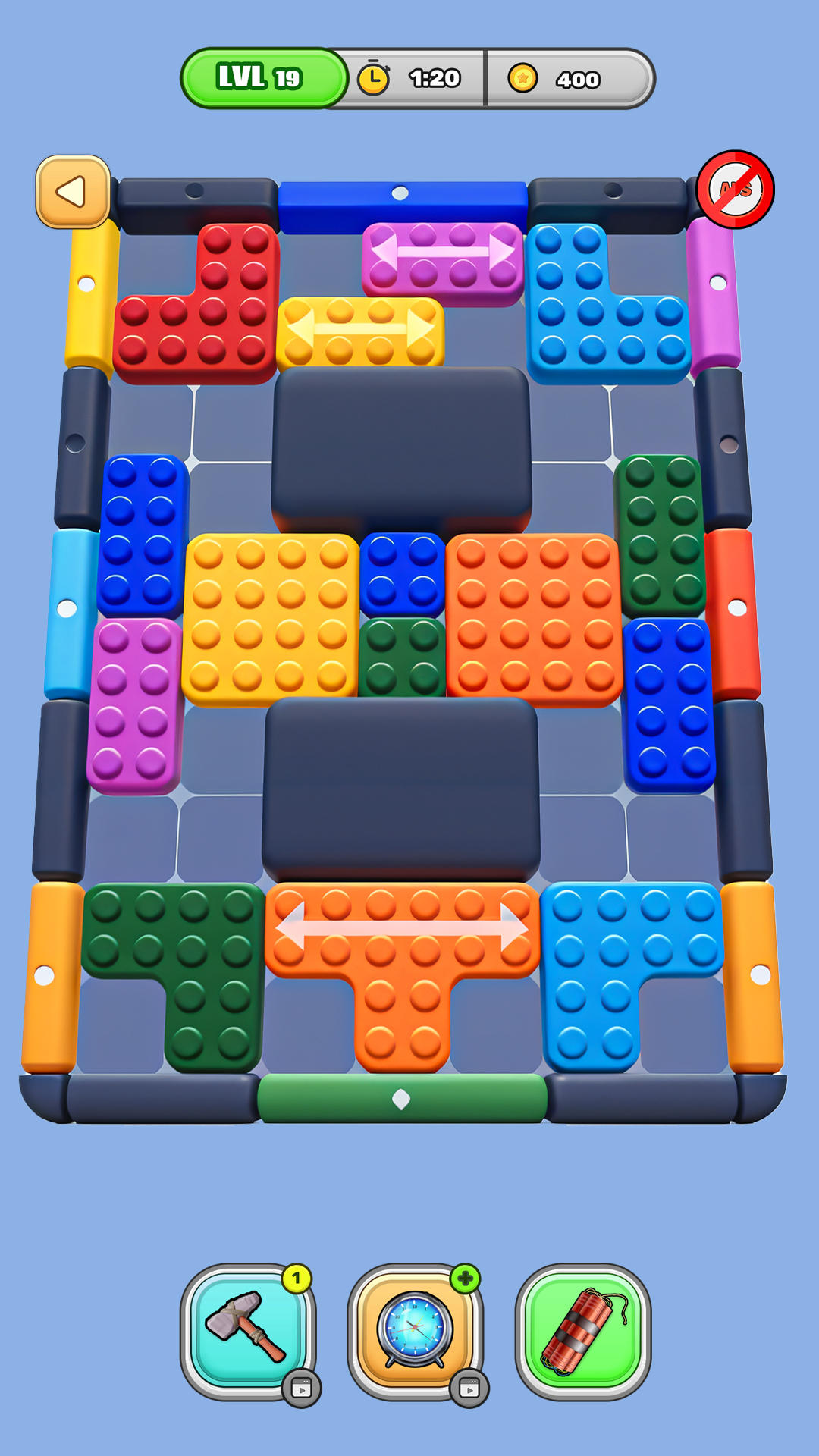 Color Block Puzzle Jam Sort Game Screenshot
