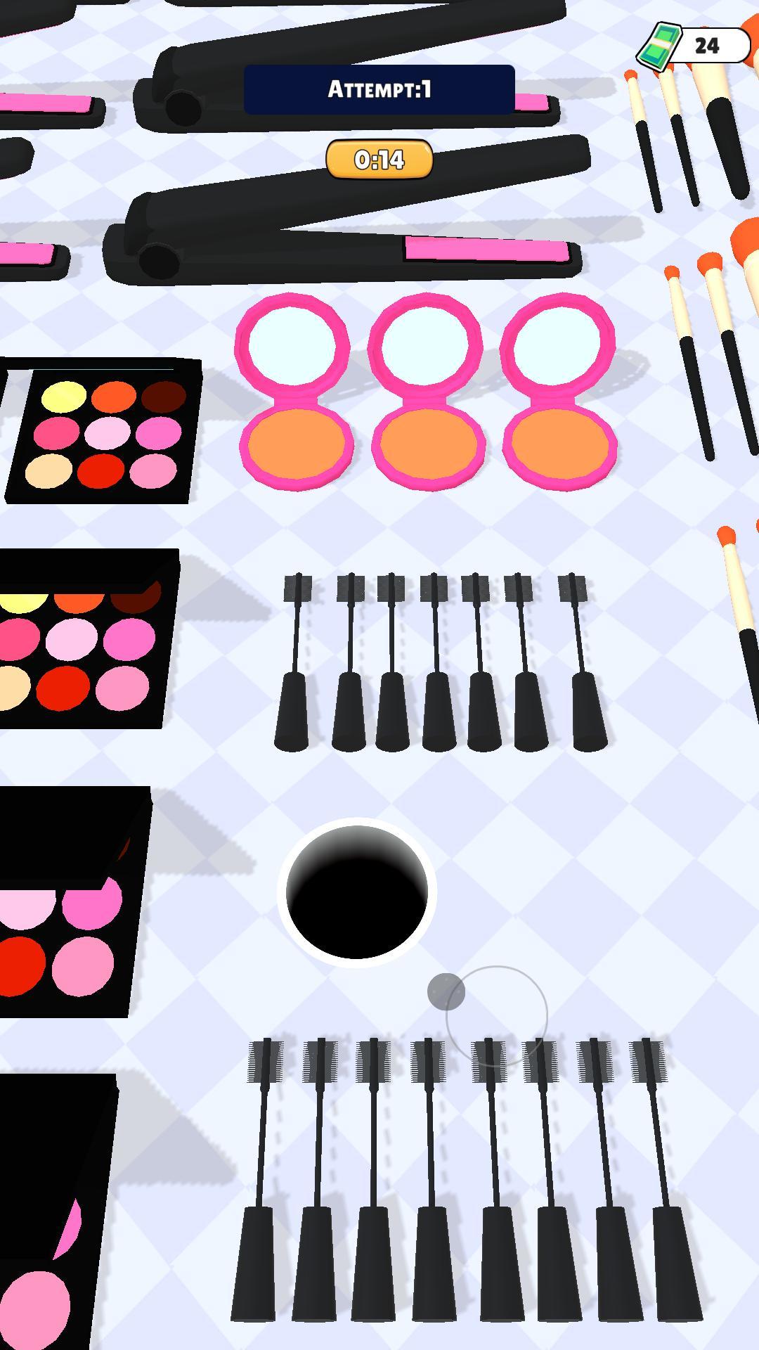 Captura de Tela do Jogo Make Up Hole