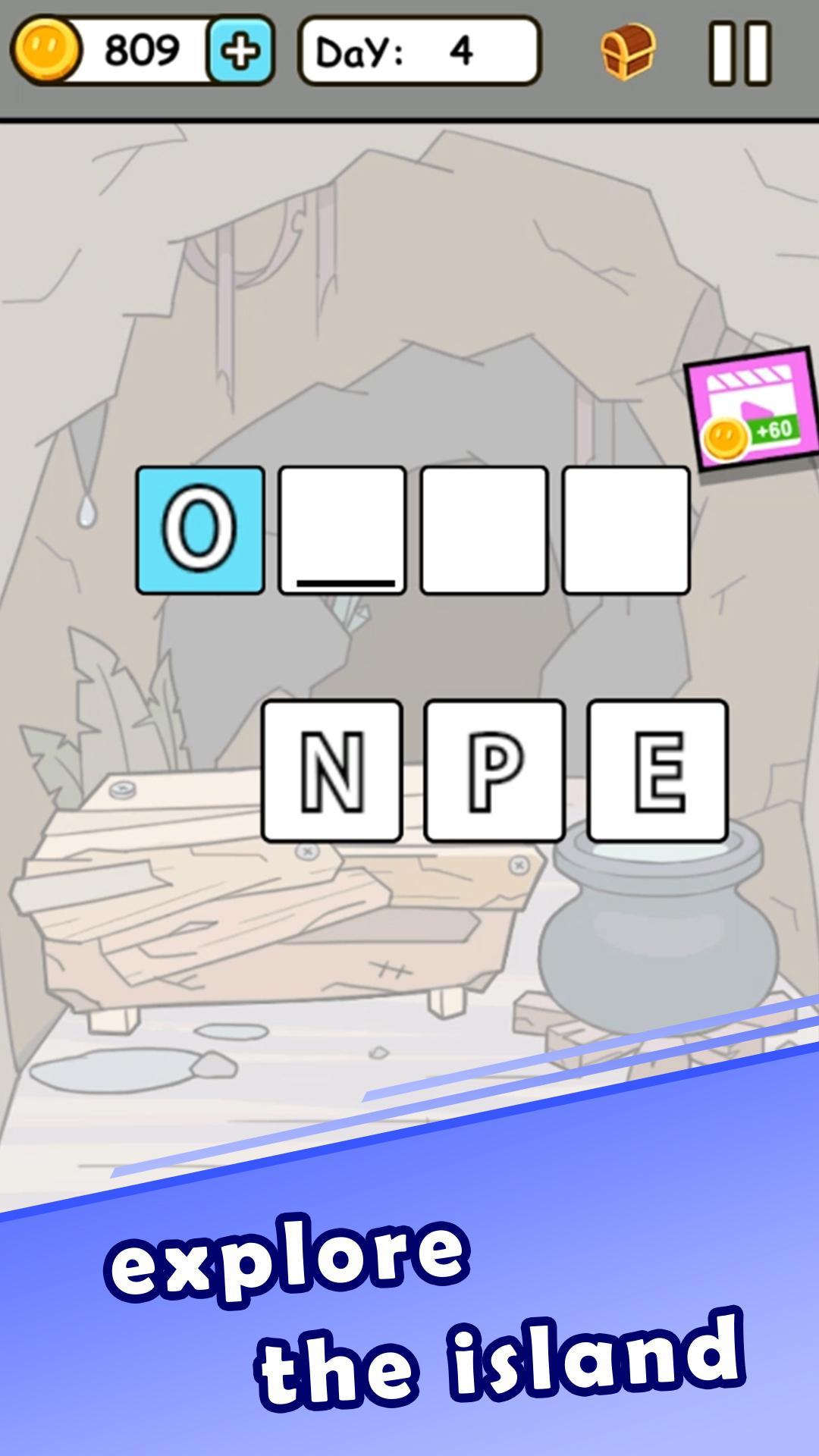 Words Survivor Game Screenshot