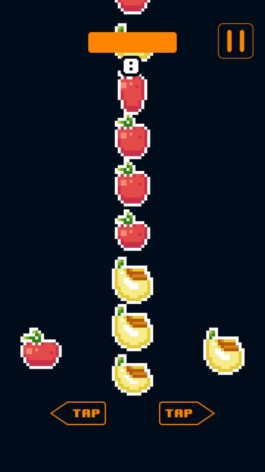Fruit Rush Game Screenshot