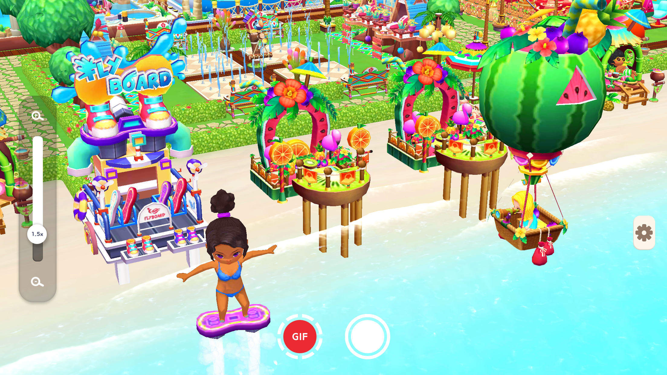 Screenshot 1 of Мой маленький рай: Симулятор курорта 3.6.1