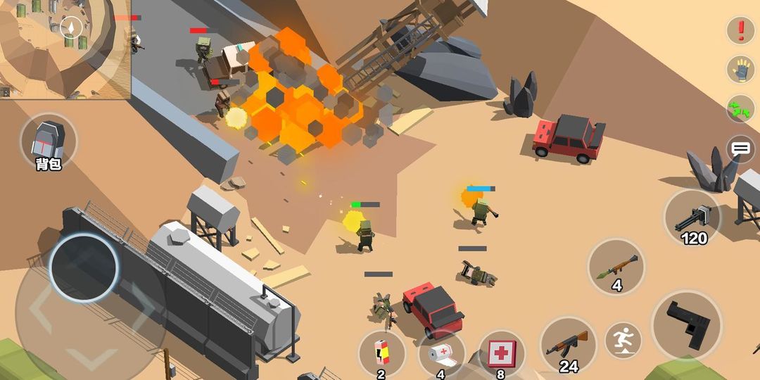 King of Survival: Royale pixel unite battle ground screenshot game