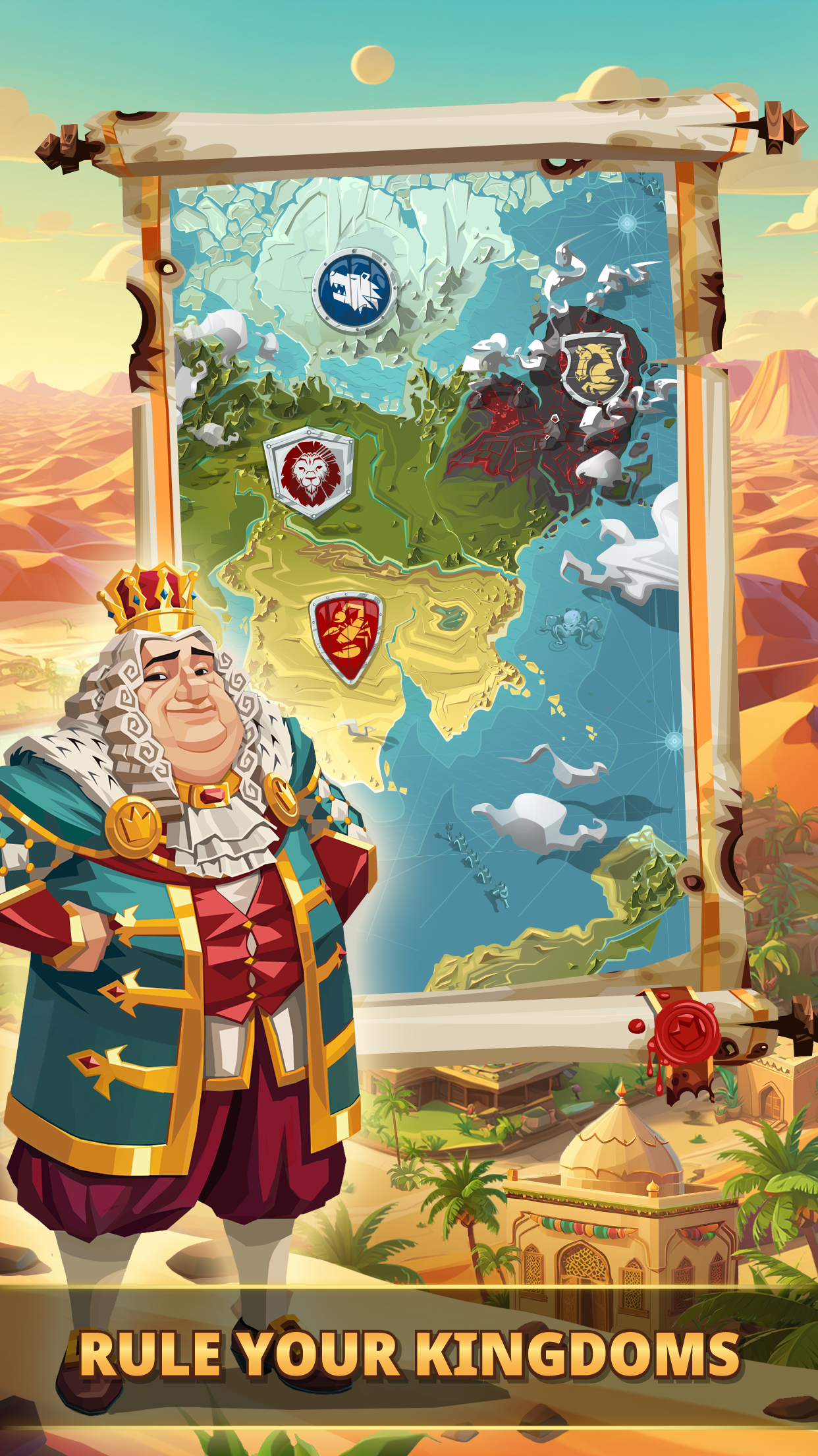 Скриншот игры Empire: Four Kingdoms