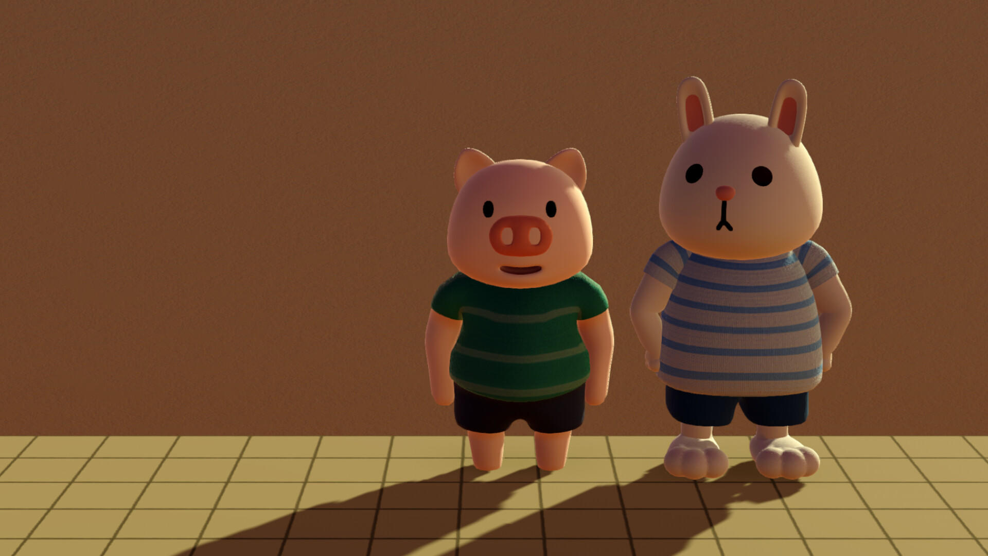 Screenshot of The Adventures of Bunny and Pig