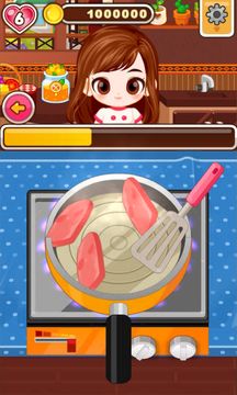 Chef Judy: RiceBurger Maker Game Screenshot