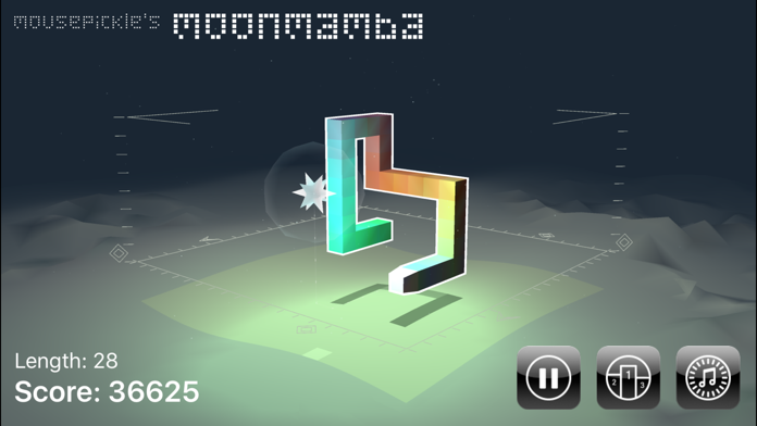 Moon Mamba Game Screenshot