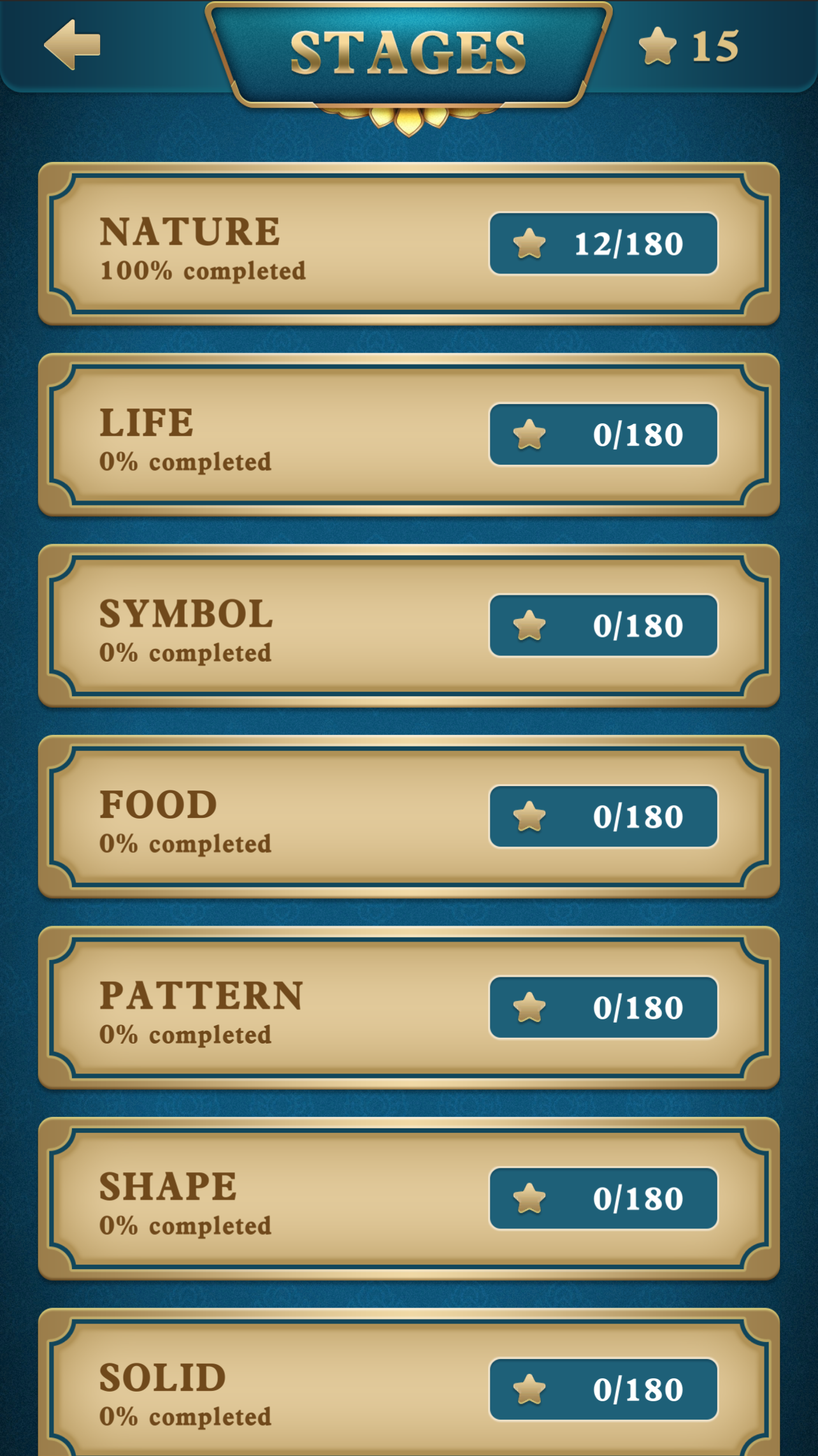 Mahjong Solitaire Game Screenshot