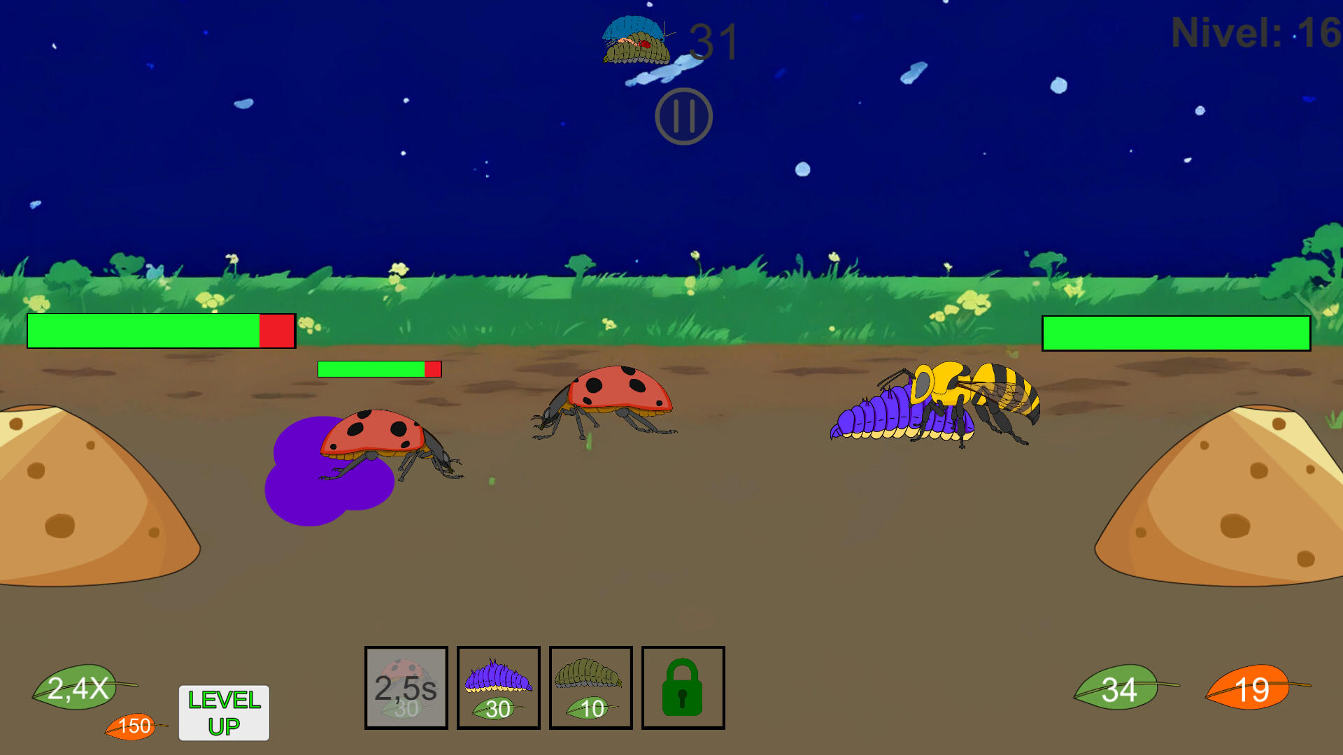 Guerra de Insetos TW PREMIUM screenshot game