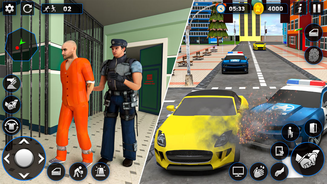 Virtual Dad Police Family Sim ภาพหน้าจอเกม
