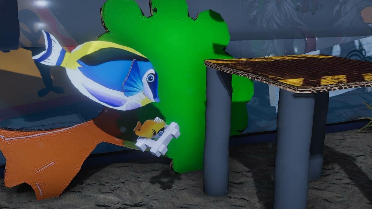 Cardboard Fish screenshot game